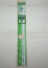 NOS Evergreen Scale Models 10 Strips .020 x .060 Strip Styrene - 123 M-4