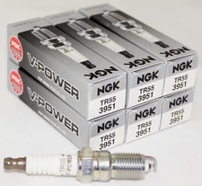Set of 6 Spark Plugs V-Power NGK 3951 TR55