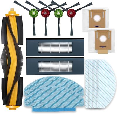 Accessories Kit for Yeedi Vac 2 Pro/Vac/Vac Max/Vac Station Robotic Vacuum Clean
