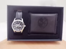 Baltimore Ravens NFL Black Watch And Wallet Gift Set - Free Shipping 