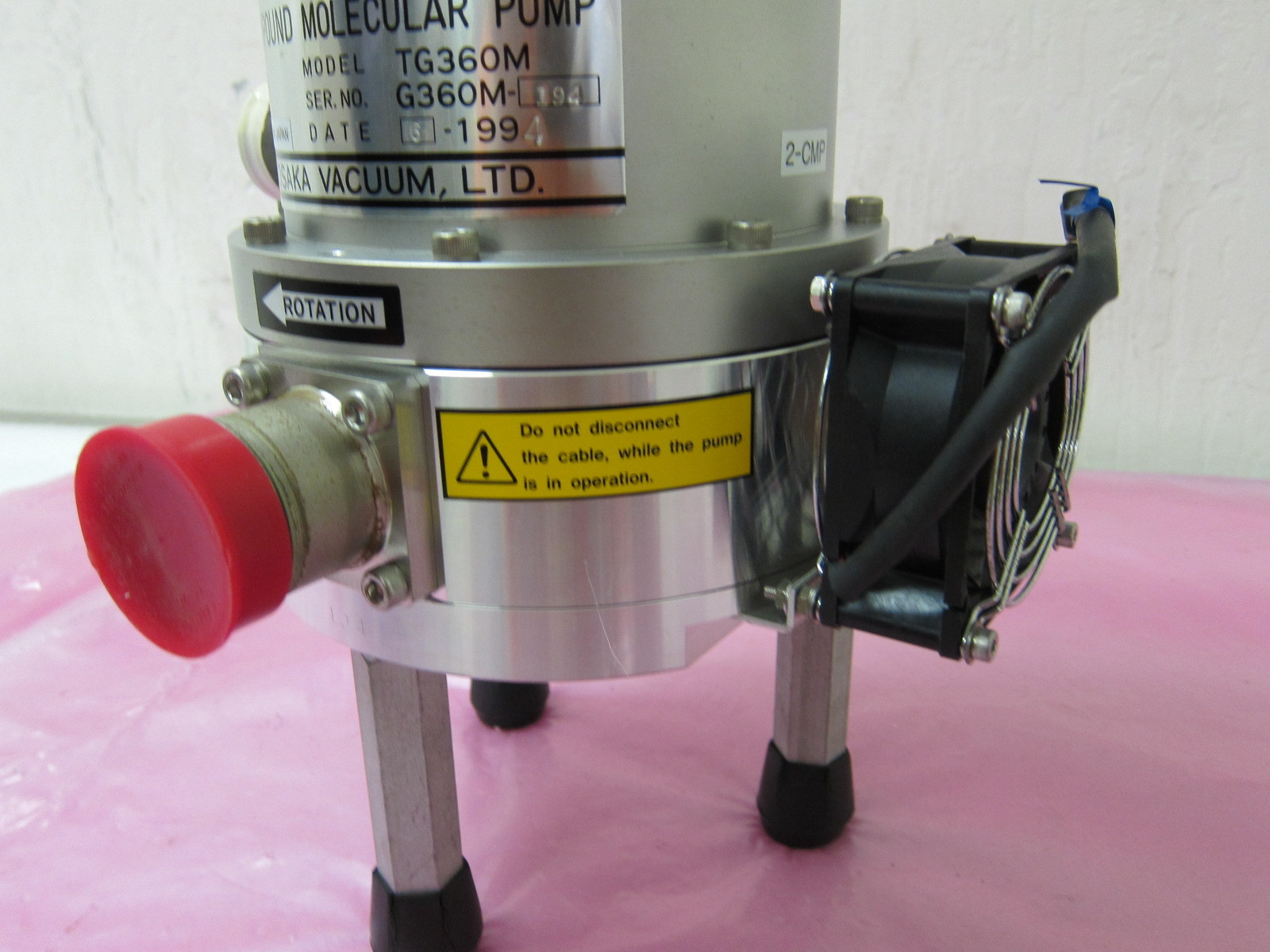 Osaka Vacuum TG360M, Magnetic Suspended, Compound Molecular Pump, 405848