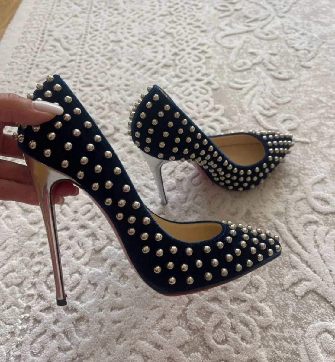 Christian Louboutin Black Heels for Women for sale | eBay