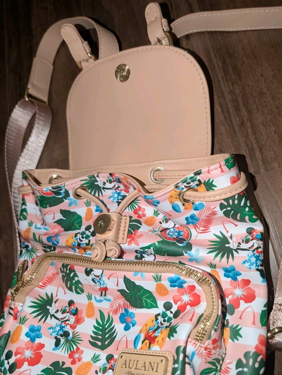 Disney - Loungefly - Aulani Tropical Floral Mini Backpack 