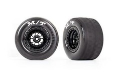 Traxxas 9475 Tires  Wheels, Assembled, Glued Weld Gloss Black Wheels, Tires, F