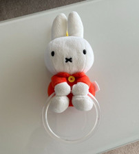 RETIRED Sekiguchi Miffy Plush Stuffed Animal Toy Towel Scarf Belt Hanger Ring