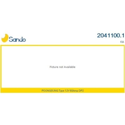 Generator Sando 2041100.1 für Hyundai Kia