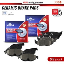 Front And Rear Ceramic Brake Pads For 2001-2006 Chrysler Sebring Dodge Stratus