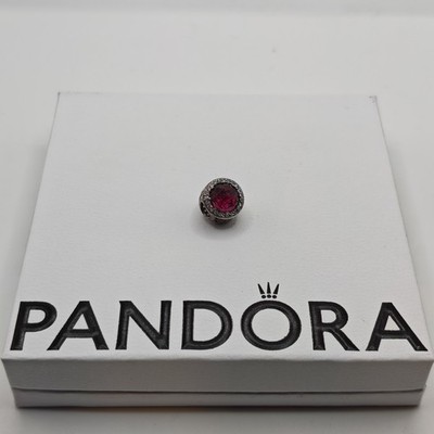 Pandora Charm Disney Belle's Radiant Rose Herz Rot Original ALE 925 792140NCC