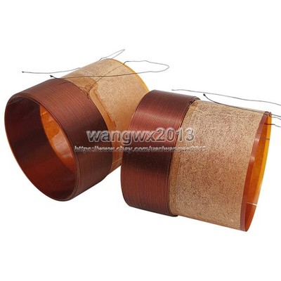 2x 38.5mm 8Ω KSV Bass Speaker Voice Coil   Wire Sound Drive Repair 4-Layer #vn
