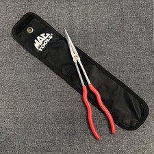 Mac Tools Super Grip Long Reach 45 Bent Nose Pliers P114bn Made In Usa