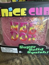 🚨🚨NEW LIMITED NeeDoh Nice Cube TIEDYE Logo, Pink Glitter, Glow In The Dark🚨🚨