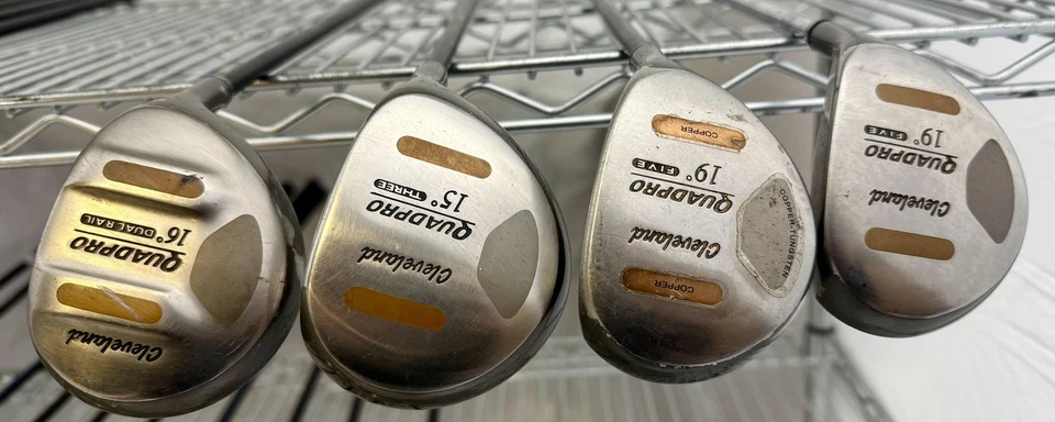 Venta al por mayor lote de 20 palos de golf - Cleveland Quadpro Fairway Woods Foto 2 de 4