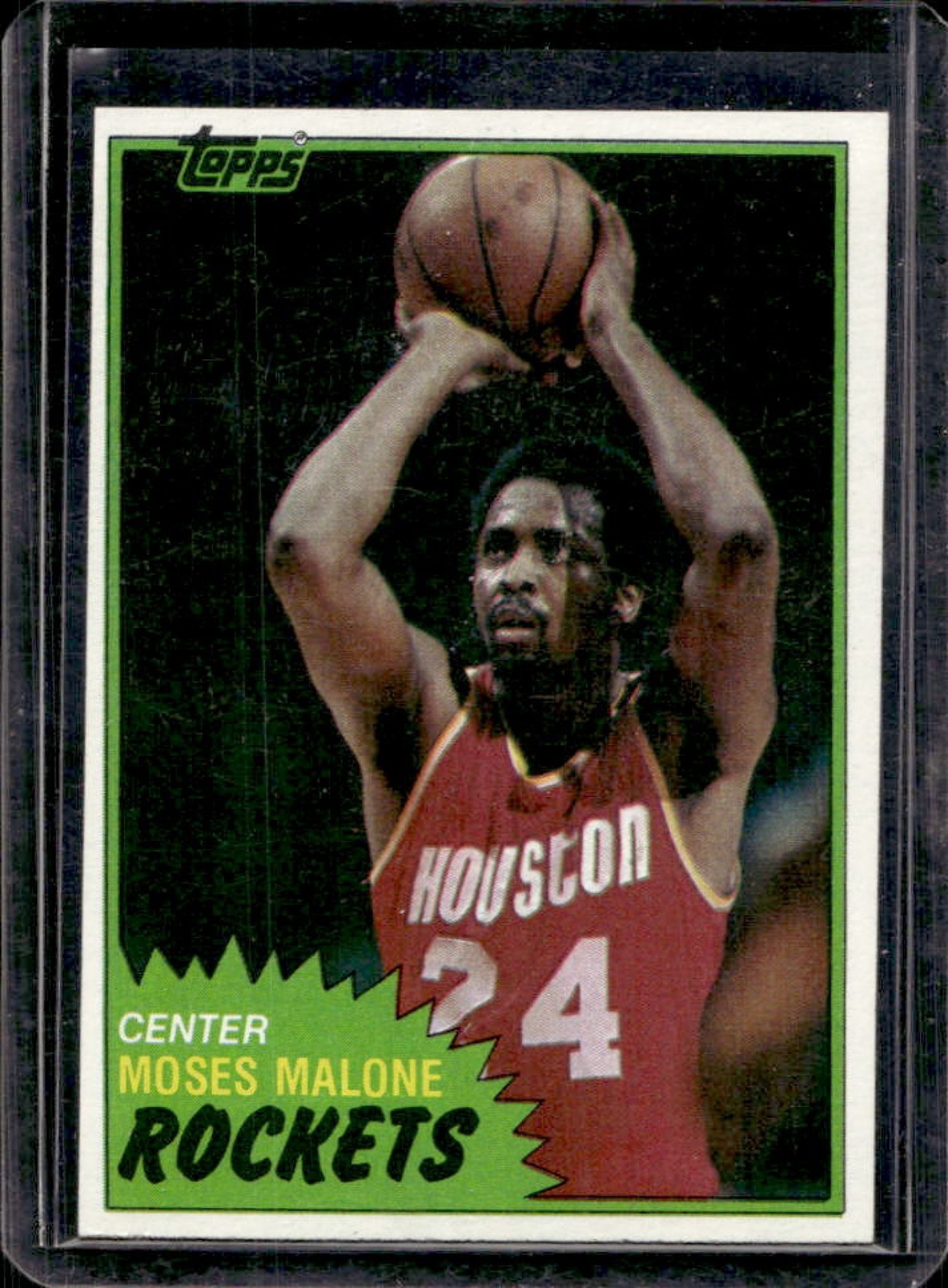 1981-82 Topps Moses Malone #14 Rockets