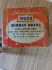 Vintage Shakespeare  #1950 Direct O Drive Model FC Fishing Reel USA w/box — photo 5