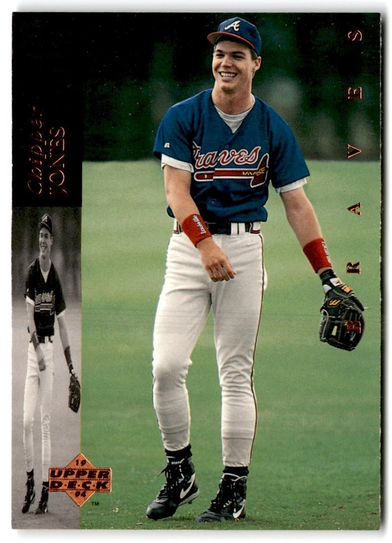 1994 Upper Deck Fun Pack Chipper Jones #5 Atlanta Braves Baseball Card