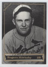 1993 Spectrum HOF I Rogers Hornsby #4 HOF 0q3