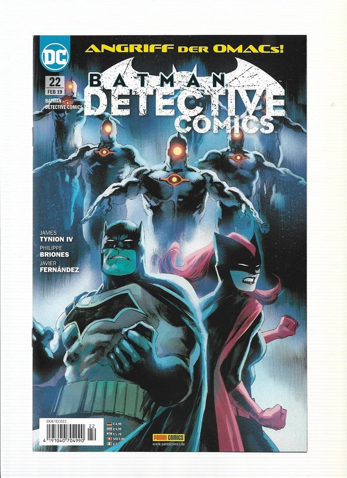 DC Comic - Batman Detective Comics Nr. 22 von 2019 - Panini Verlag deutsch - Bild 1 von 1