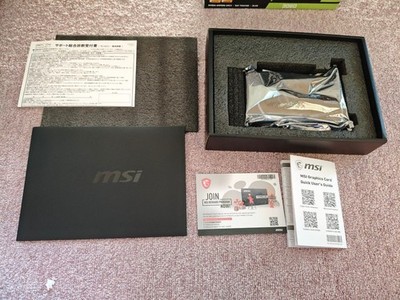MSI GeForce RTX 3060 Ti AERO ITX 8G OC LHR Graphics Card Used