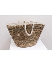 Borsa Paglia Manico Corda Cotone Alta 35 Cm CL-664H