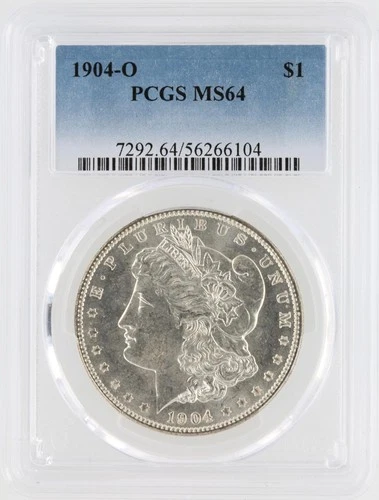 1904-O Morgan Silver Dollar PCGS MS64 S$1 New Orleans Minted No Reserve