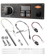 Control Panel Fit for Oklahoma Joe's Rider 600 900 + Accessories, black
