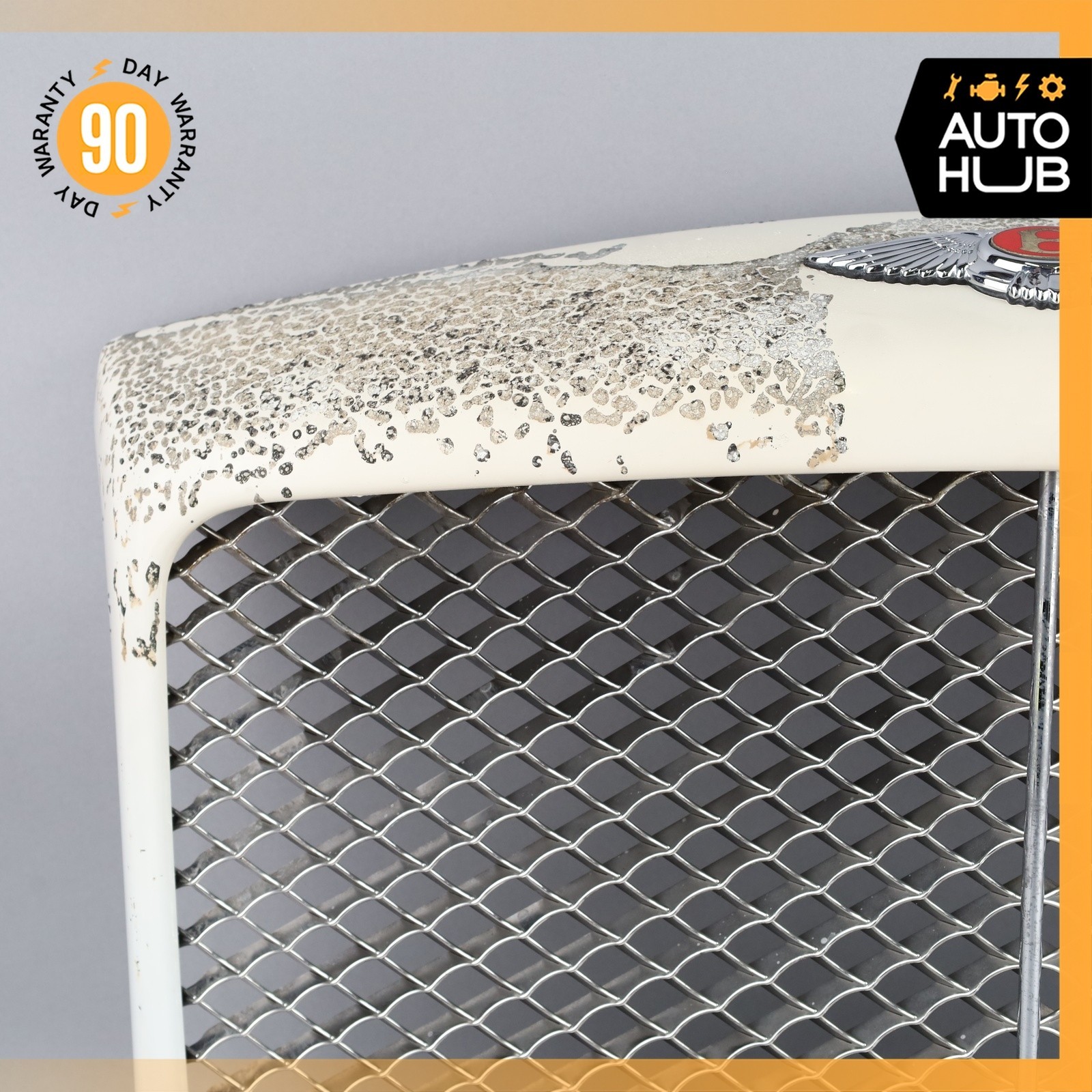 Bentley Arnage 1999-2004 Engine lid grille White