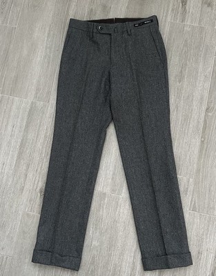 PT01 Traveler Wool Blend slim fit pants trousers Men s Pants Size EU 42 US 26-28