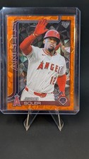 2025 Topps Update Series - JORGE SOLER- Orange Diamante Foil - /25 Angels