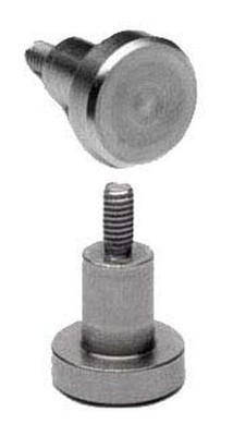 Flat Contact Points for Dial Indicator, 10mm Diameter, M2.5 Thread