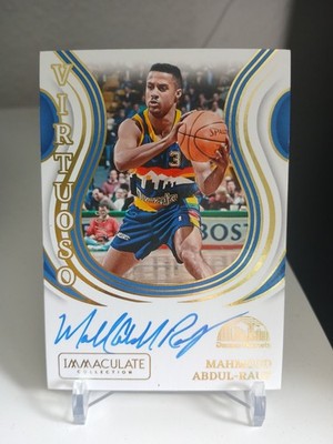 Mahmoud Abdul-Rauf On-card Auto /99 2023-24 Panini Immaculate