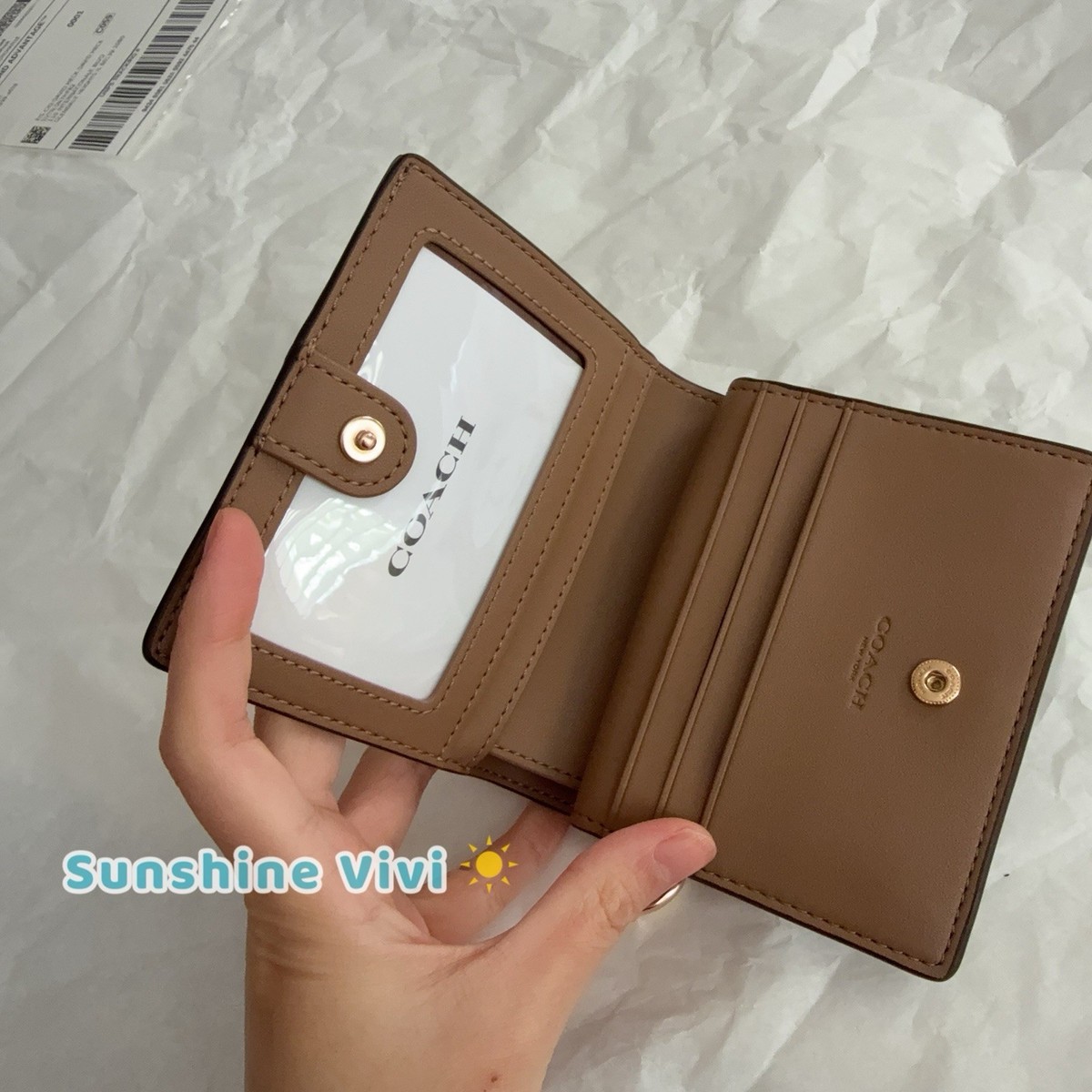 COACH 財布 COACH Snap Wallet W/ Patchwork & Snake Print Leather/Suede/Leather