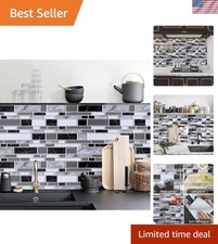 Versatile Peel and Stick Wallpaper - Waterproof Kitchen Backsplash 11.8" x 78.7"