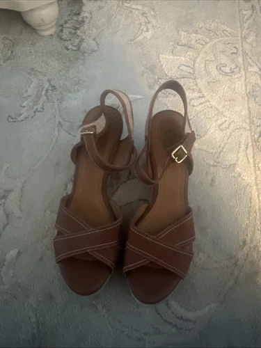 Sandali con zeppa CLARKS Indigo Amelia Air Platform marrone taglia 9 5M