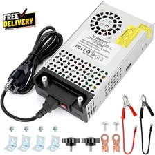 110V AC to 12V DC Converter Power Supply 50A 600W Switching Transformer…
