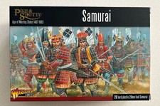 Warlord Games Samurai Infantry - 28mm Scale Plastic Miniatures for Pike & Shott