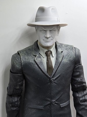 3d Print BAT VIGILANTE 89 JOURNALIST KNOX V3 HEAD  1:10 7'' SELECT DC MULTIVERSE 