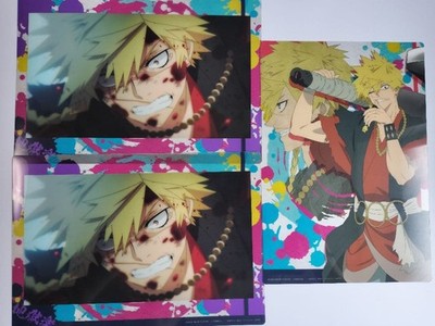 Hell's Paradise Asaemon Clear Visual Poster 3-Piece Set