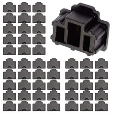 50PCS RJ45 Anti Dust Cover Cap Protector Protects Ethernet Hub Port by FENGQL...