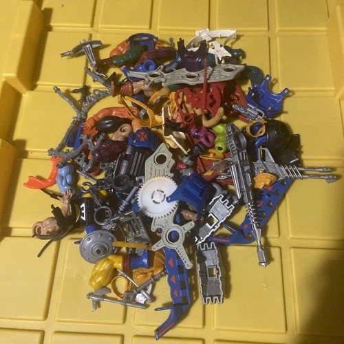 Vintage MOTU He-Man Action Figure Weapons Parts Lot Mattel 1980s!