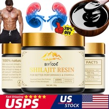 Himalayan Organic 100 Pure Shilajit, Soft Resin, Extremely Potent, Fulvic Acid-