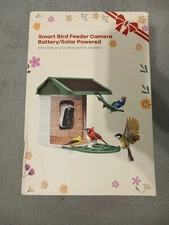Harymor Q8 Smart Bird Feeder With Camera Battery/Solar Powered