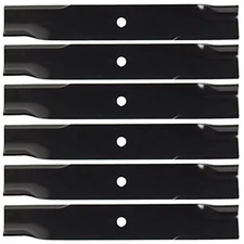 6-Pack Toothed Mulching Mower Blades Fits Scag 32"/48"