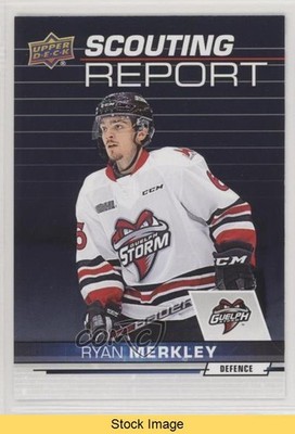 2018-19 Upper Deck CHL Scouting Report Ryan Merkley #SR-9 READ re9