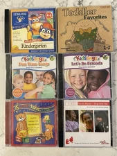 Children's Songs & Stories CD Lot of 6,