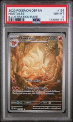 Ninetales 199/197 Illustration Rare Obsidian Flames
