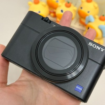 Sony Cyber-shot RX100 V M5 digital camera 20.1MP w/ flip screen Black Time Lapse