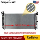 2370 34'' Radiator for For Chevy Silverado 1500 2500 Suburban Tahoe 4.8 5.3 6.0L