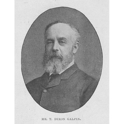 Mr T Dixon Galpin Partner im Cassell & Co Verlag - antiker Druck 1896