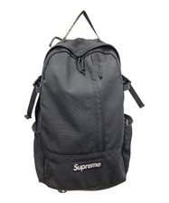 SUPREME backpack black 18SS