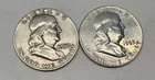 Lot # 1606 - Franklin Half Dollar - 90% Silver - 1.00 Face - Unknown Grade